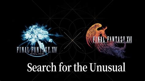 ff14 search for the unusual.